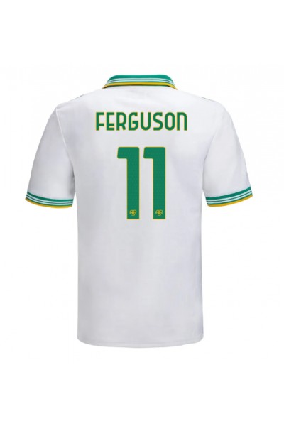 AS Roma Evan Ferguson #11 Jalkapallovaatteet Kolmaspaita 2025-26 Lyhythihainen AS Roma Evan Ferguson #11 Jalkapallovaatteet Kolmaspaita 2025-26 Lyhythihainen